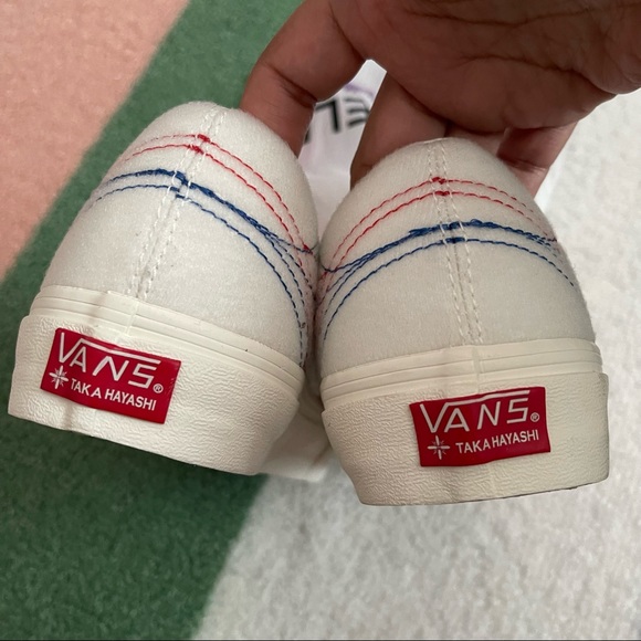 🎨  M/5 W/6.5 Vans Taka Hayashi Old Skool Lo LX DIY - Picture 7 of 11